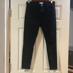 LOFT Women's Classic Black Skinny Jeans